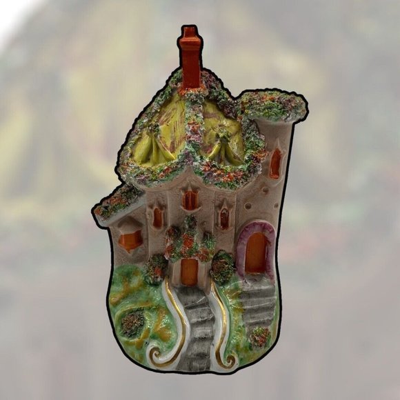 Antique 19th Century Staffordshire Flatback Spill Vase Made in England - Picture 4 of 16